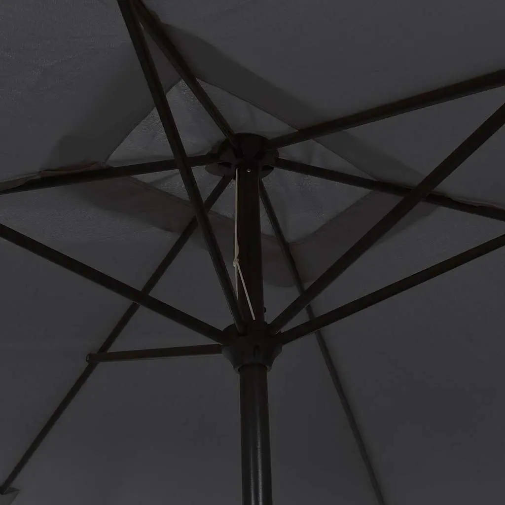 Garden Parasol Outdoor Sunshade Patio Umbrella 300x200cm Crank Tilt Foldable
