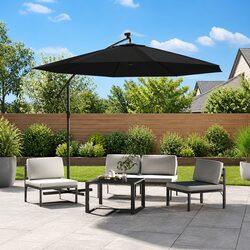 Your Friendly Cantilever Garden Parasol with LED Lights