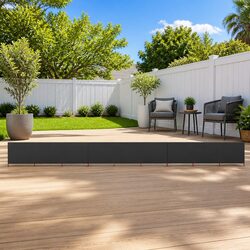 Create Your Outdoor Oasis with a 9-Panel Wind Screen
