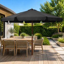 Friendly Advice: 330cm Garden Parasol for Outdoor Use