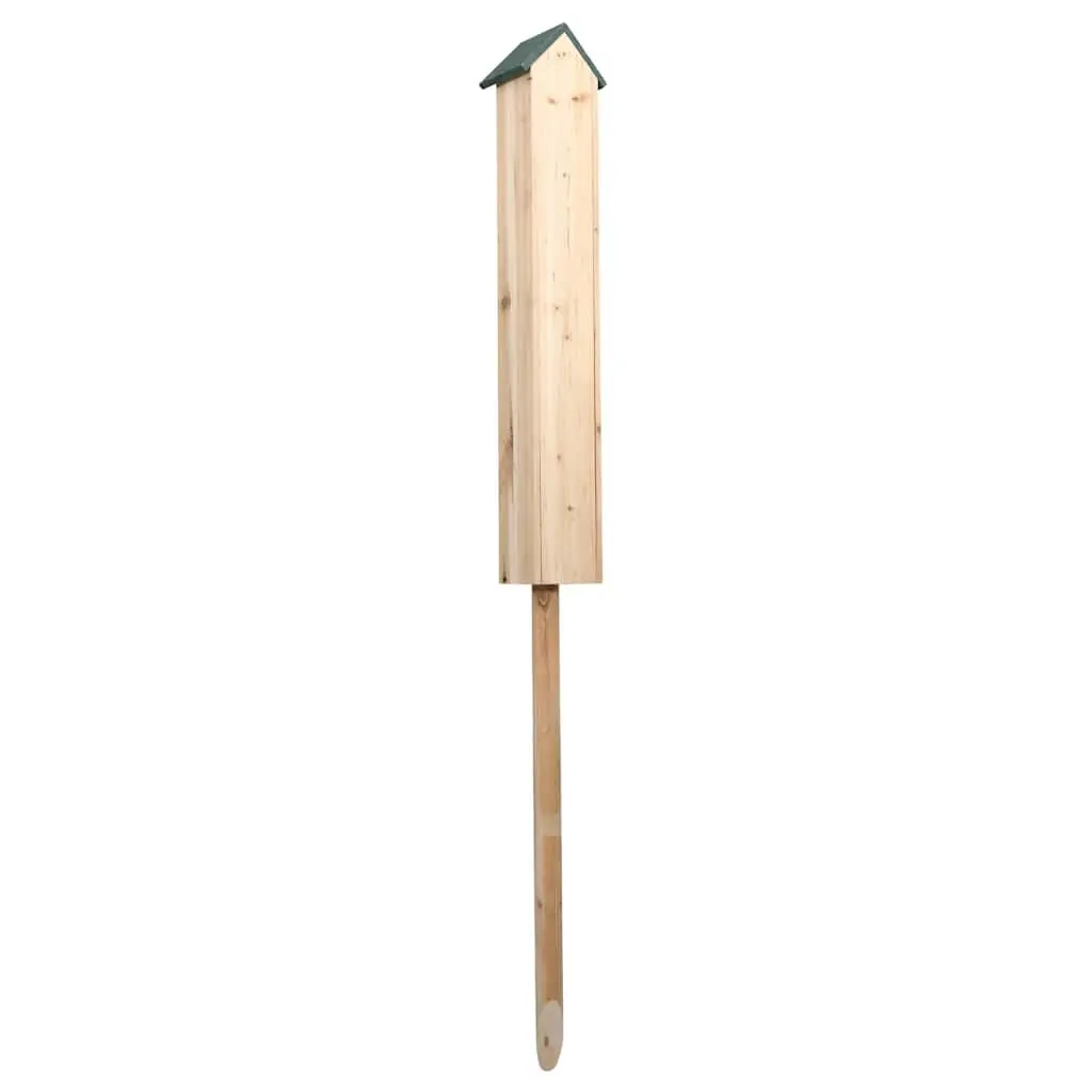 Insect Hotel Wooden Bug House Natural Pine Cones Bamboo Stems 150cm