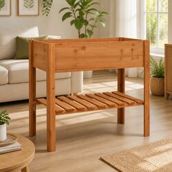 Your 2-Tier Wooden Plant Stand for Home and Garden