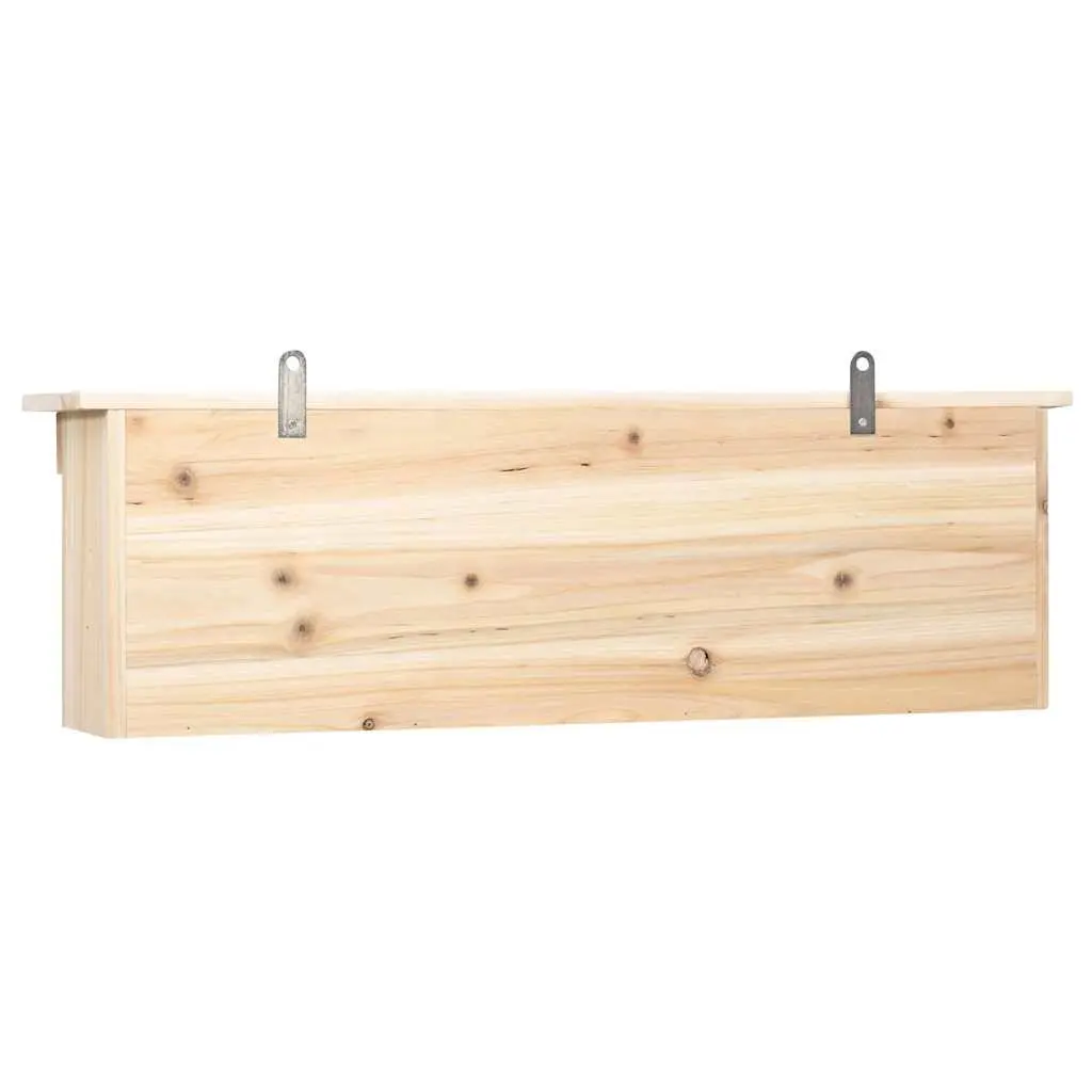 Wooden Sparrow House 5 Rooms Outdoor Nesting Box with Metal Hangers