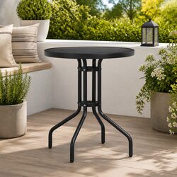 Enjoy Outdoor Dining with Our 80cm Round Garden Table
