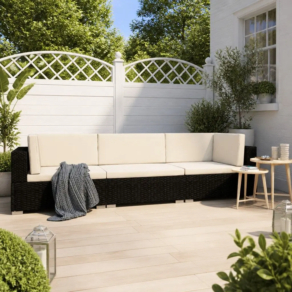 3-Piece Garden Sofa Set