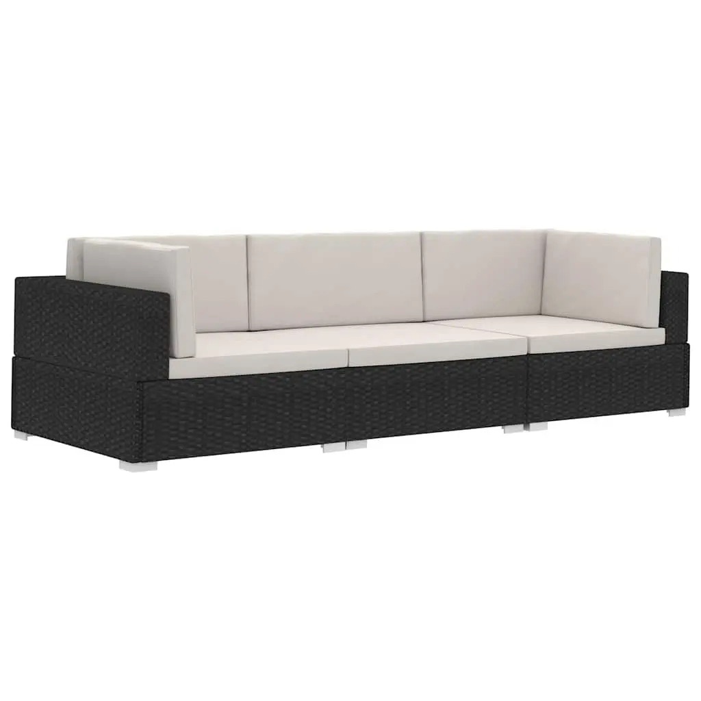 3-Piece Garden Sofa Set