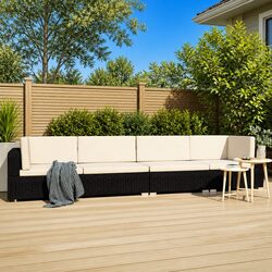 Enjoy Your Outdoor Space with This Sofa Set