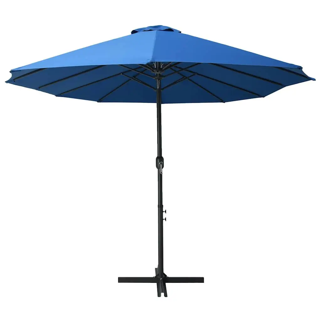 Blue Garden Parasol 460x270 cm