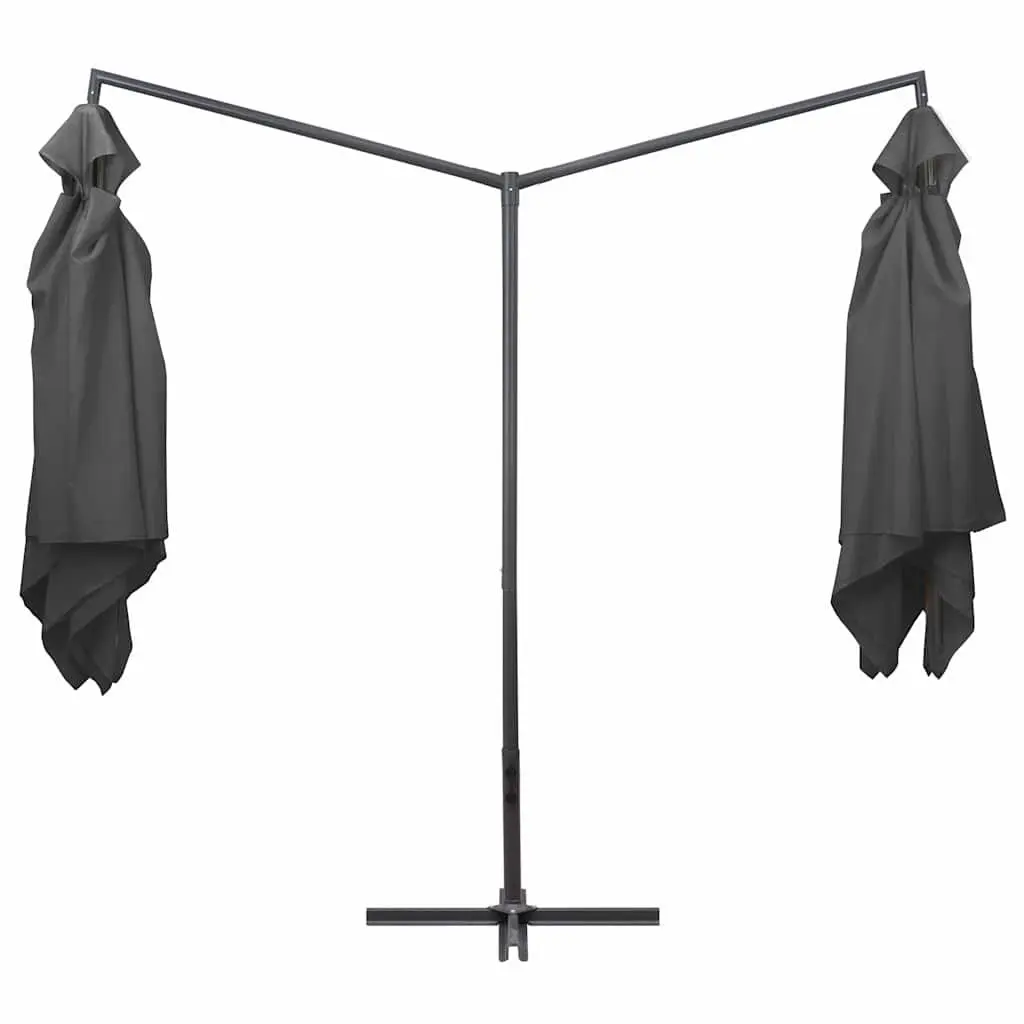 Double Parasol Outdoor Umbrella UV Protection 250x250 cm