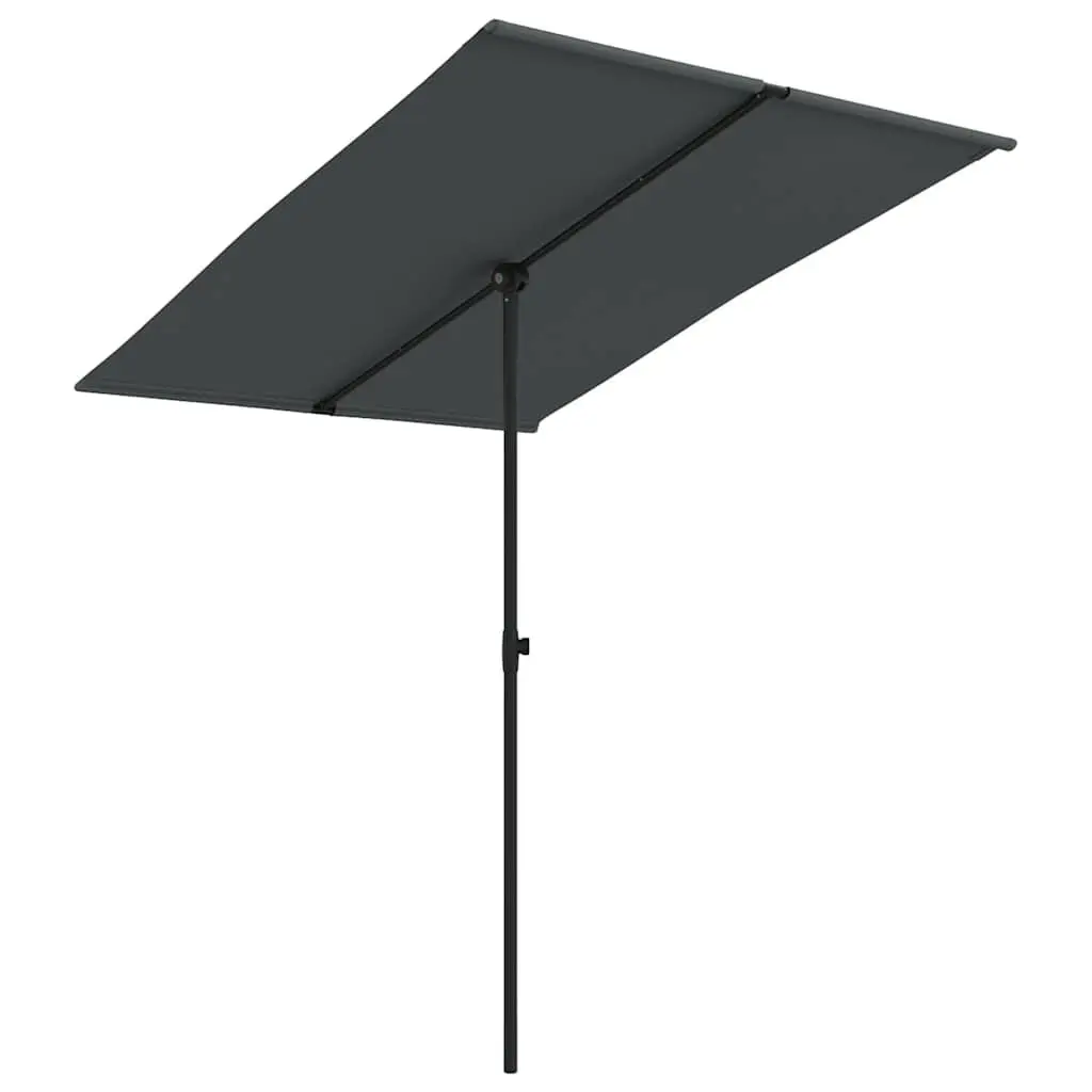 Garden Parasol UV Protective 2x1.5m Anthracite Outdoor Umbrella