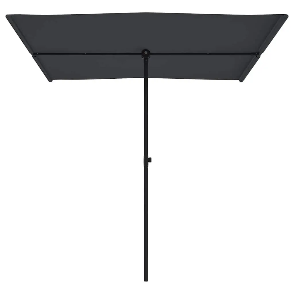 Garden Parasol UV Protective Rotatable 2x1.5m Canopy