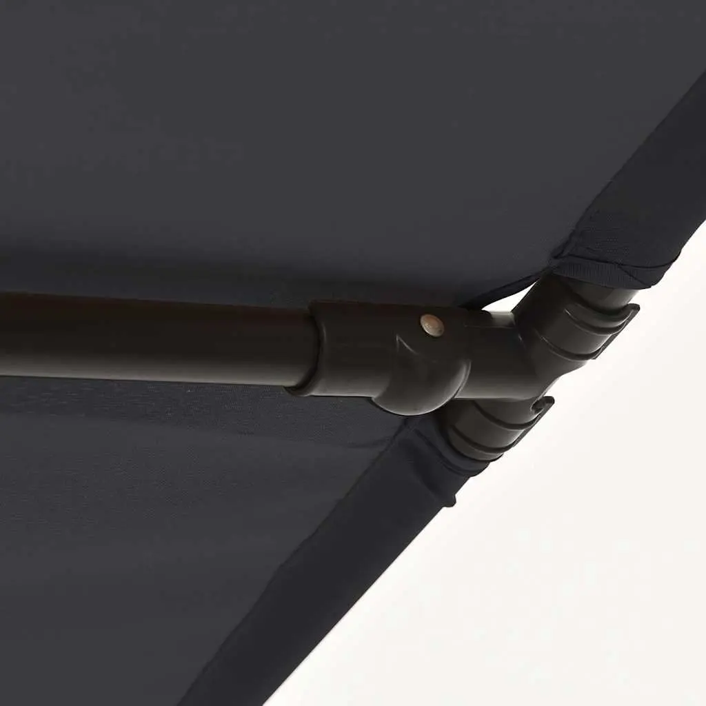 Garden Parasol UV Protective Rotatable 2x1.5m Canopy