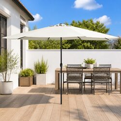 Friendly 390cm Garden Parasol: Your Outdoor Companion