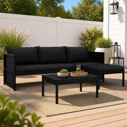 Your Ideal 3 Piece Rattan Lounge Set Awaits