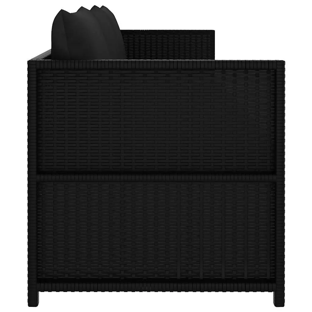 3 Piece Rattan Lounge Set