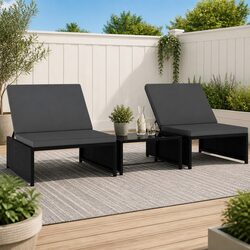 Enjoy Relaxation with Our Reclining Chair Set for Two