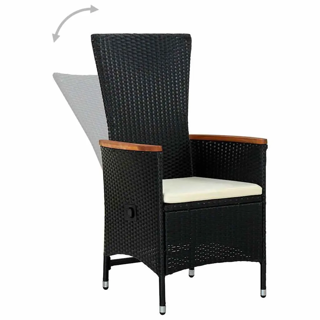 Outdoor Reclining Armchairs Set
