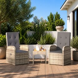 Friendly Outdoor Reclining Armchairs Set of 2 for You