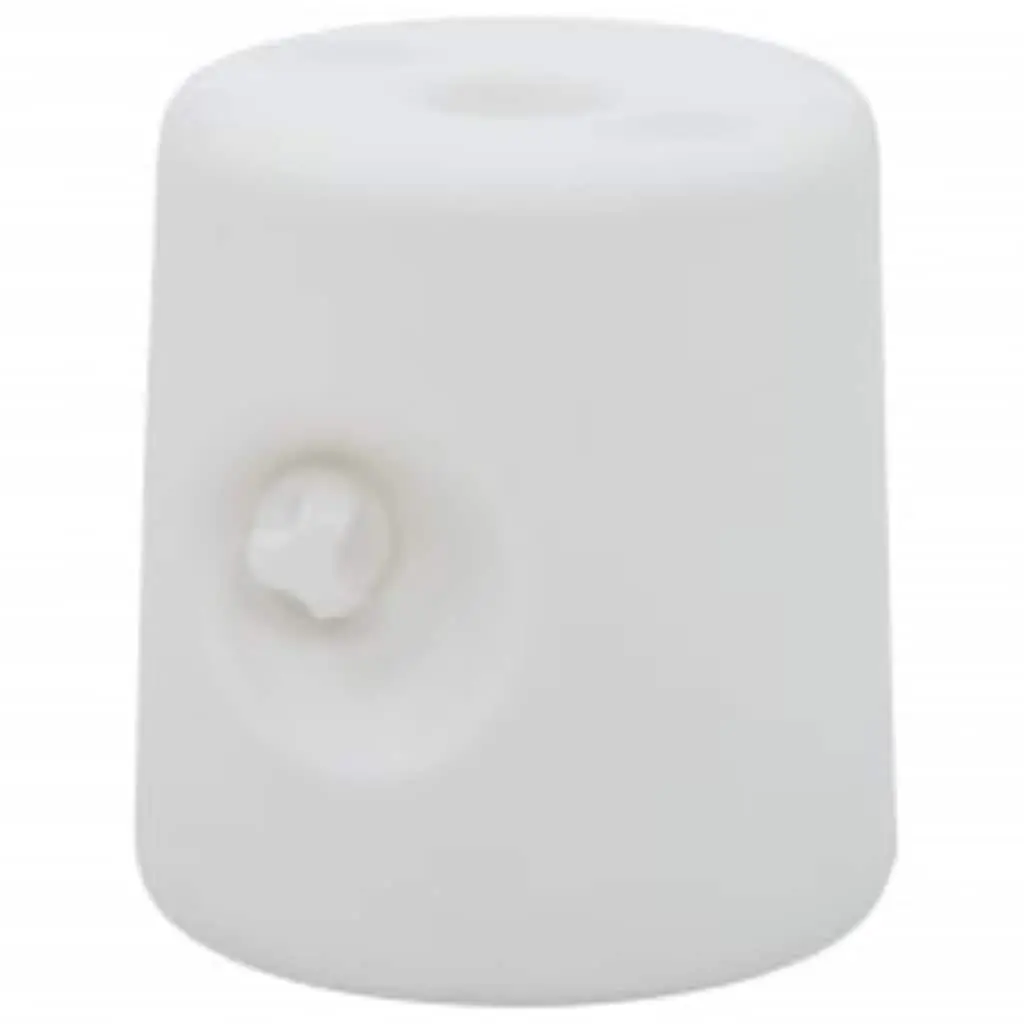 Gazebo Weights 4 Piece Set Fillable Stabiliser Base White