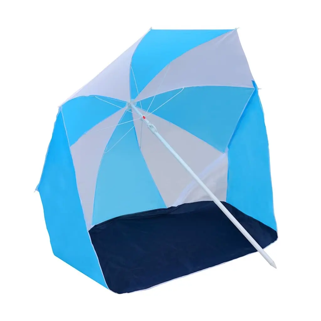 Beach Umbrella Shelter Detachable Sidewalls 180 cm