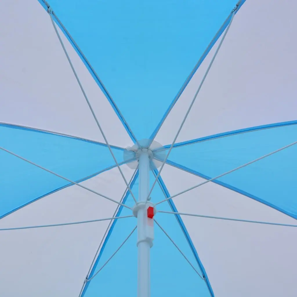 Beach Umbrella Shelter Detachable Sidewalls 180 cm