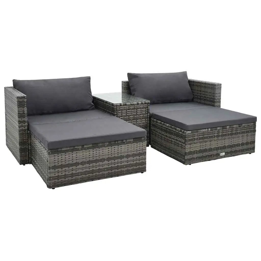 5-Piece Lounge Set for Outdoor Enjoyment
