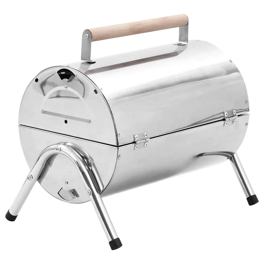 Portable Tabletop Charcoal Grill for Outdoor Fun