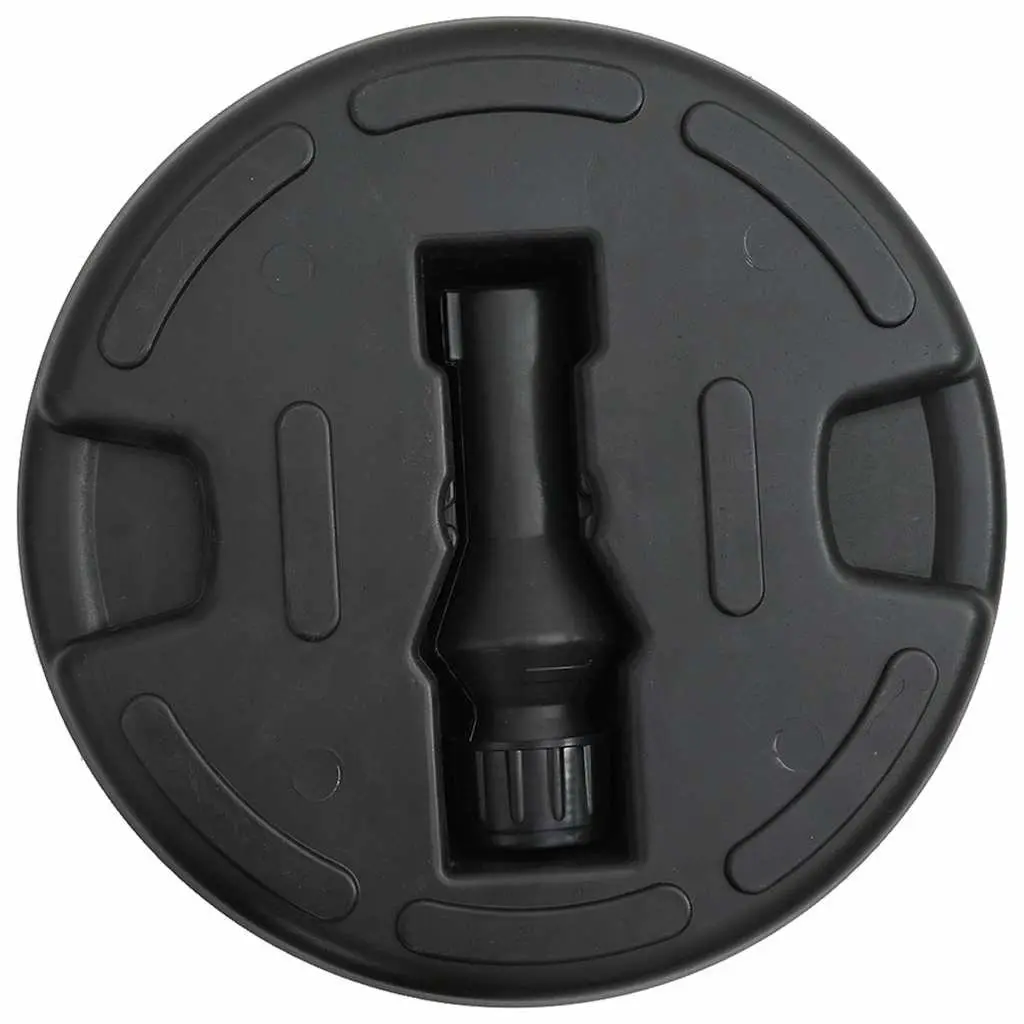 Umbrella Base Sand Water Fillable 15L Outdoor Parasol Stand Black Portable