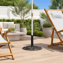 Your Go-To Cast Iron Umbrella Base for Outdoor Stability