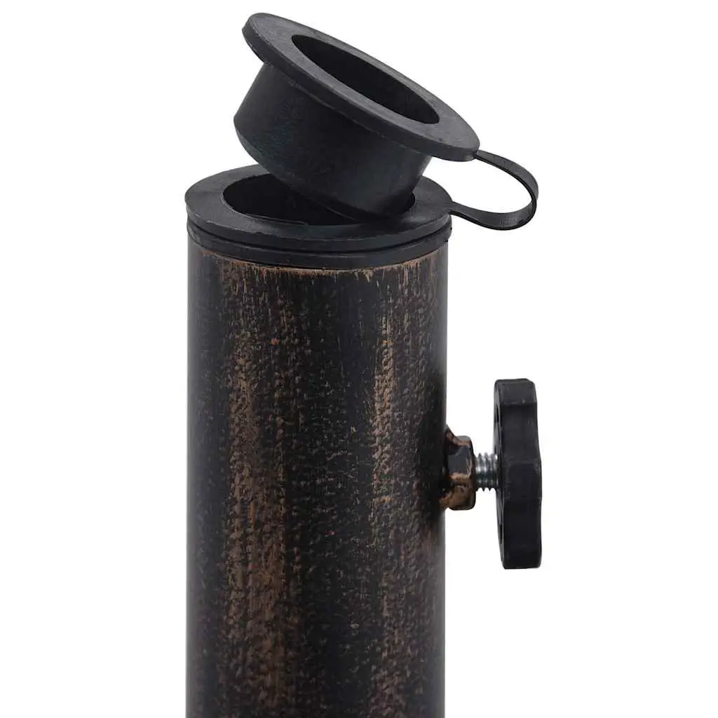 Cast Iron Umbrella Base Heavy Duty 12kg Outdoor Garden Patio Stand Holder