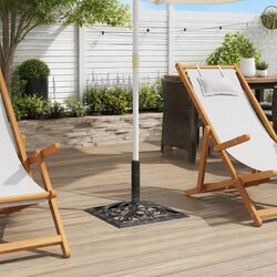 Your Garden Needs This Decorative Umbrella Base