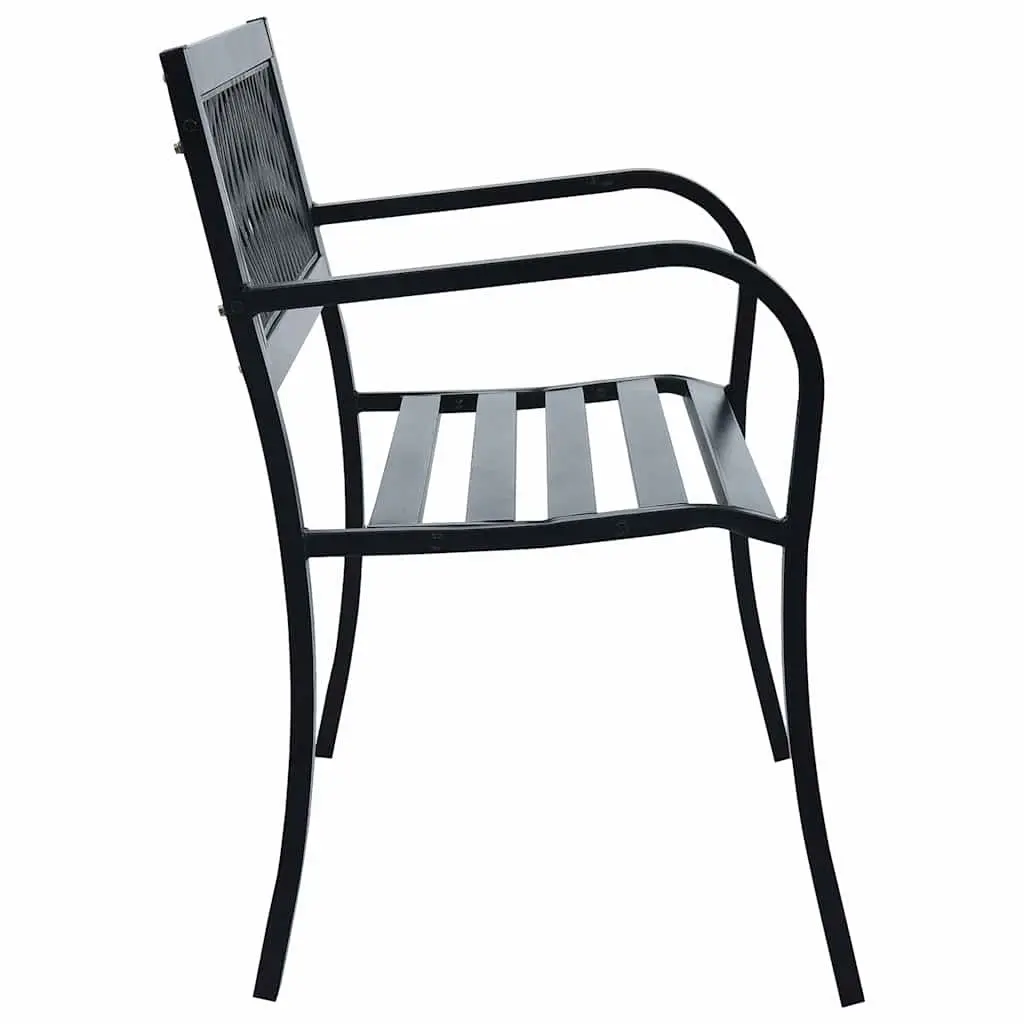 Outdoor Garden Bench Weather-Resistant 125cm