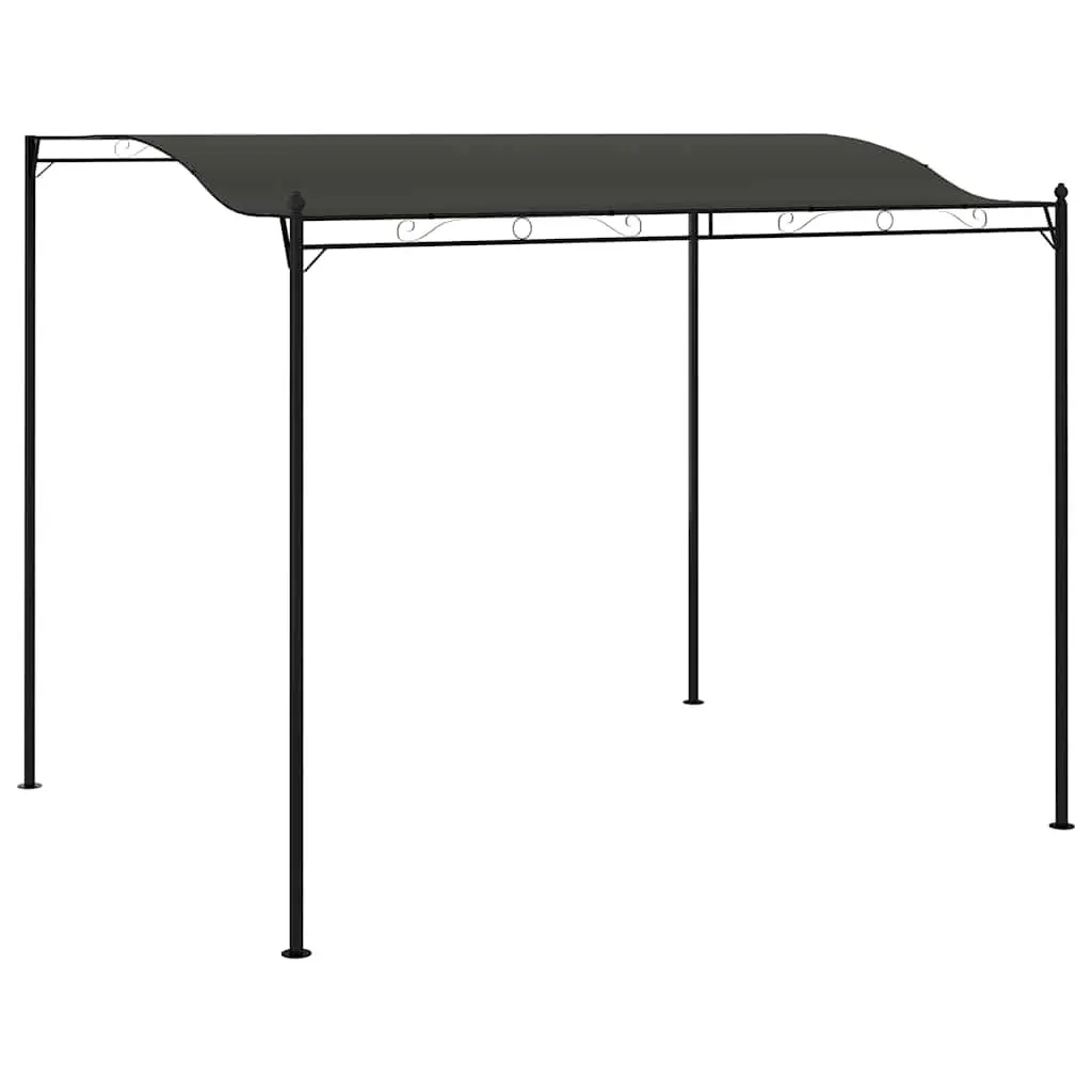 Sunshade Awning Outdoor Canopy 3 x 2.4 m Steel Frame