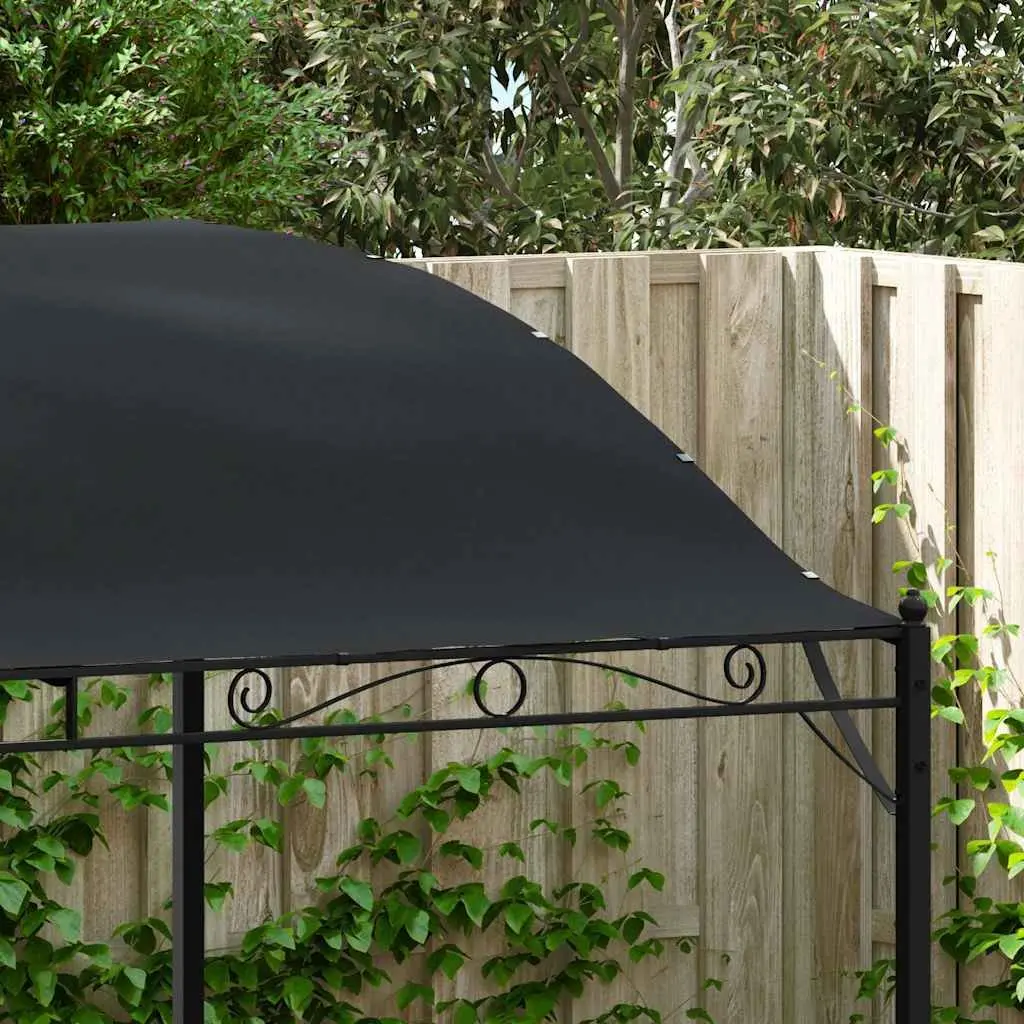 Sunshade Awning Outdoor Canopy 3 x 2.4 m Steel Frame
