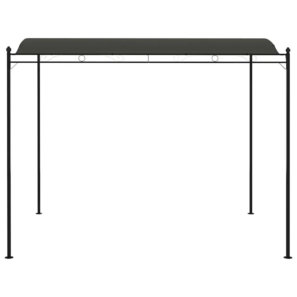 Sunshade Awning Outdoor Canopy 3 x 2.4 m Steel Frame
