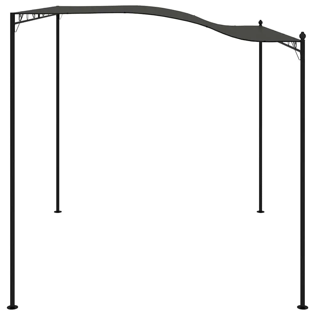 Sunshade Awning Outdoor Canopy 3 x 2.4 m Steel Frame