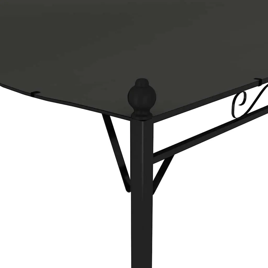Sunshade Awning Outdoor Canopy 3 x 2.4 m Steel Frame
