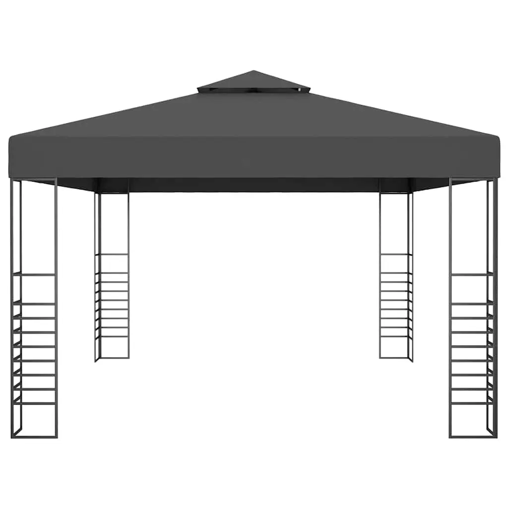 Gazebo 3x4 m Outdoor Canopy Party Tent Vented Roof Garden Patio Shade Structure