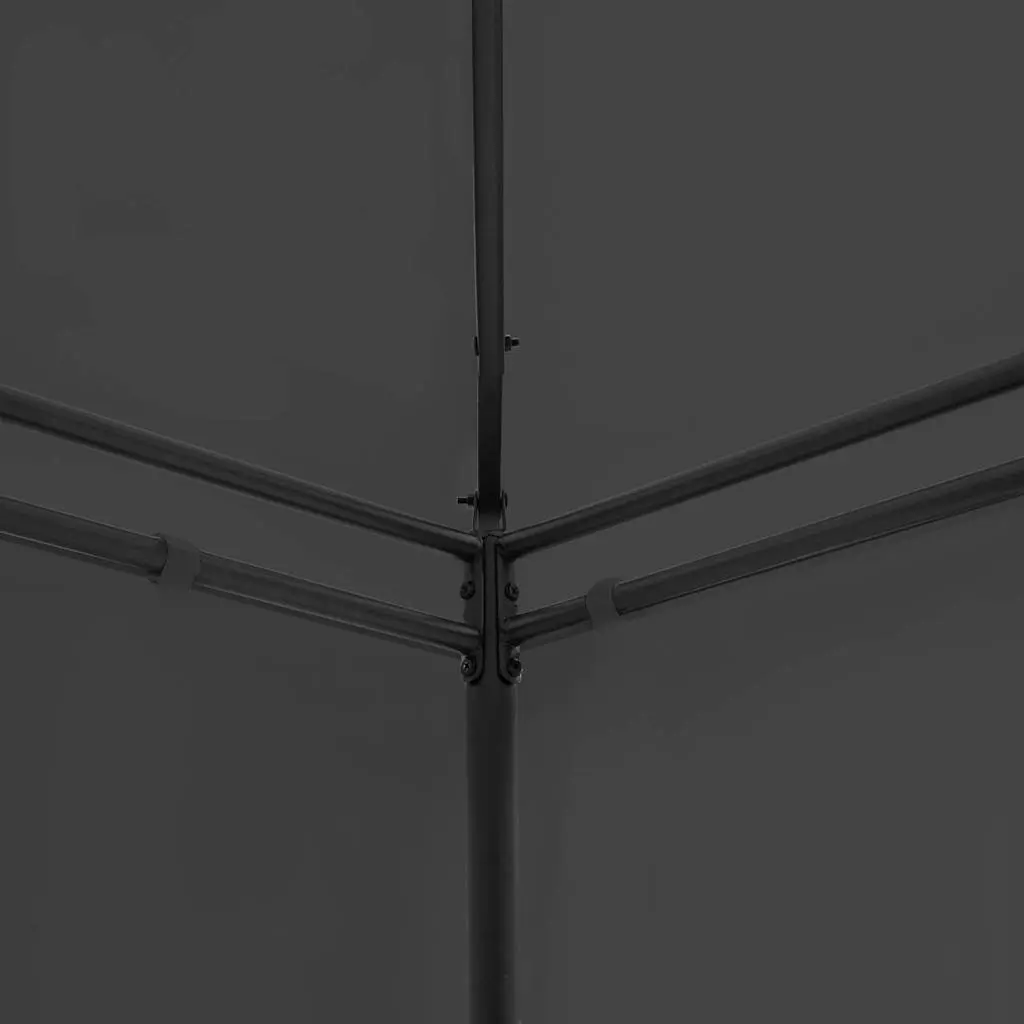 Gazebo Outdoor Canopy with Curtains Large Anthracite