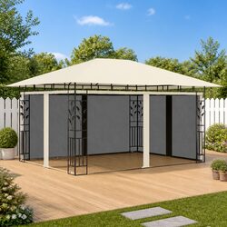 Your Perfect Outdoor Gazebo with Mosquito Net 4x3x2.73m