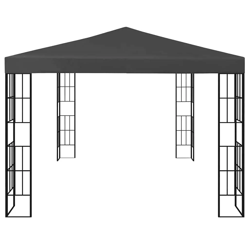 Gazebo Vented Canopy 3x4 m Outdoor Shade Structure Anthracite
