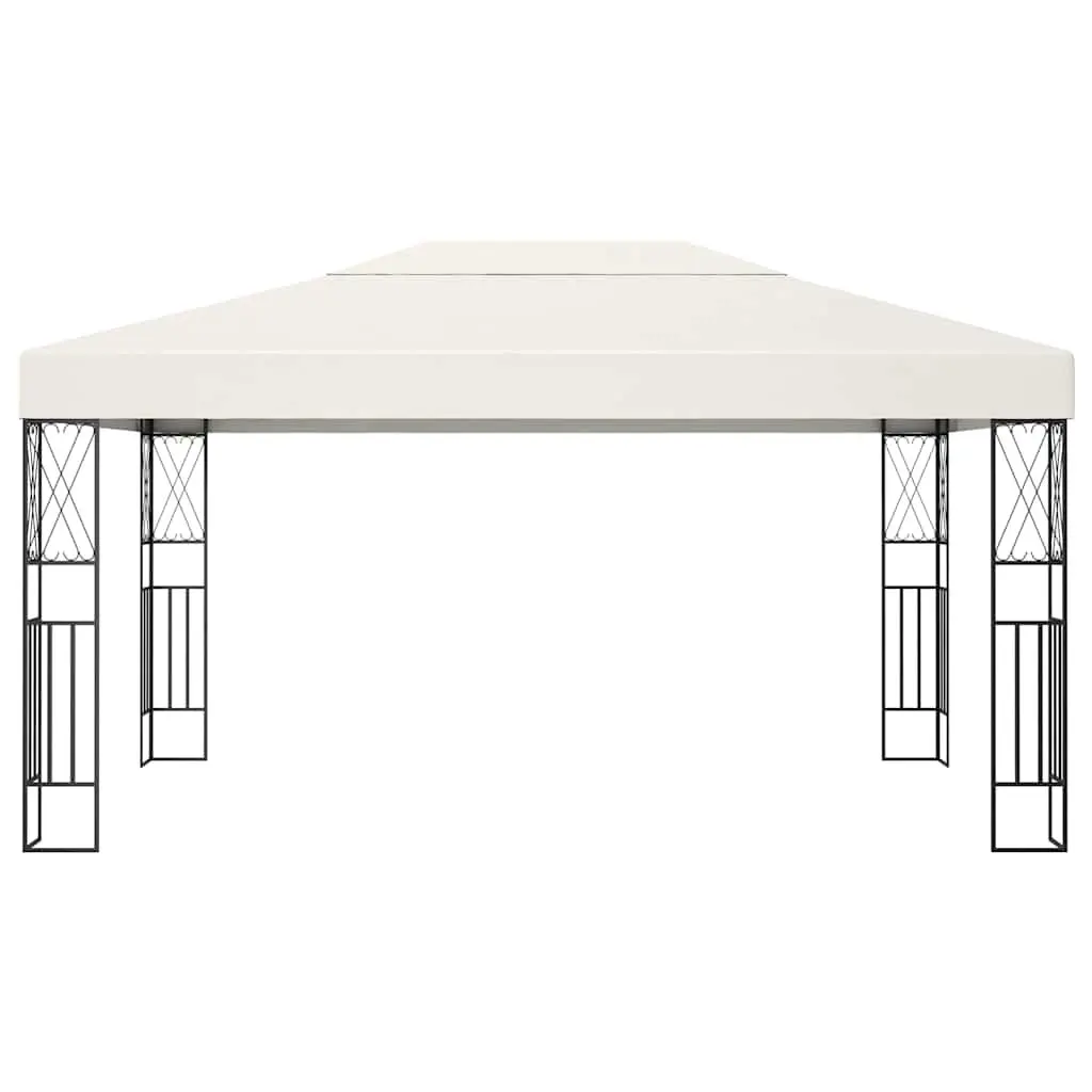 3x4 m Cream Gazebo for Outdoor Fun