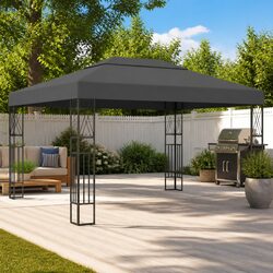 Your Ideal 3x4 m Anthracite Gazebo Awaits