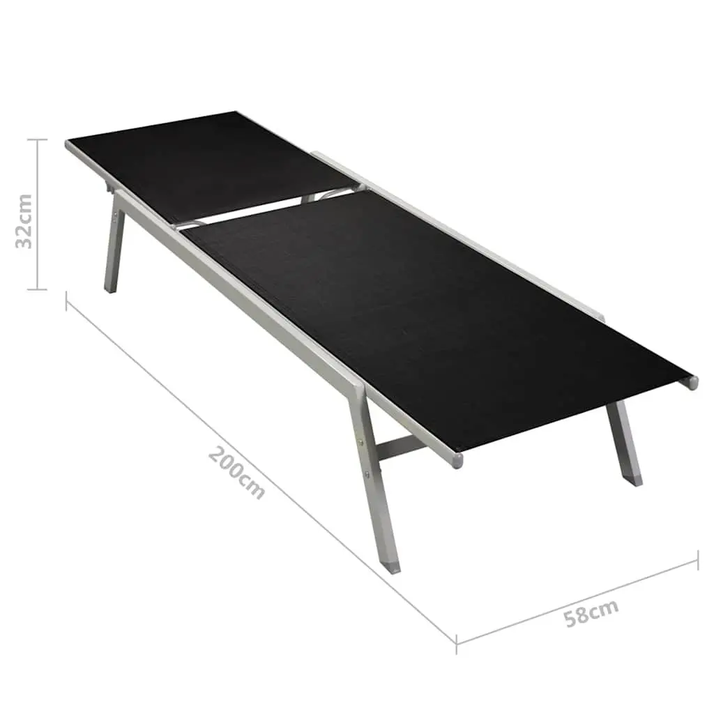 Sun Loungers Set with Table
