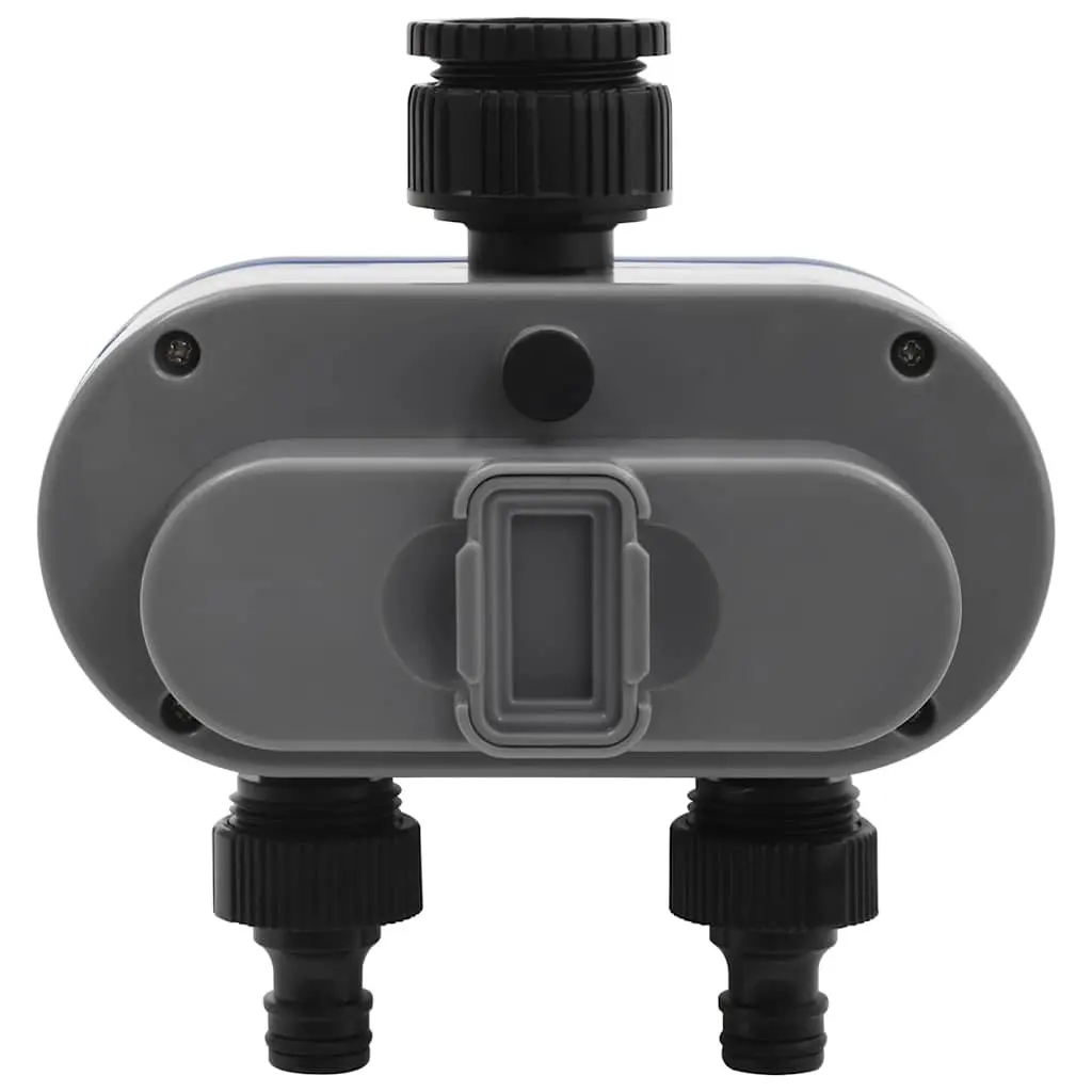 Digital Water Timer Dual Outlet Automatic Sprinkler Controller 2 Outlet