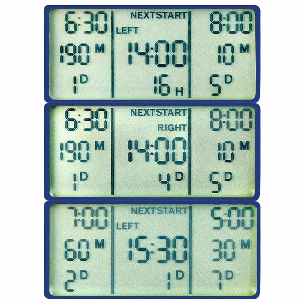 Digital Water Timer Dual Outlet Automatic Sprinkler Controller 2 Outlet