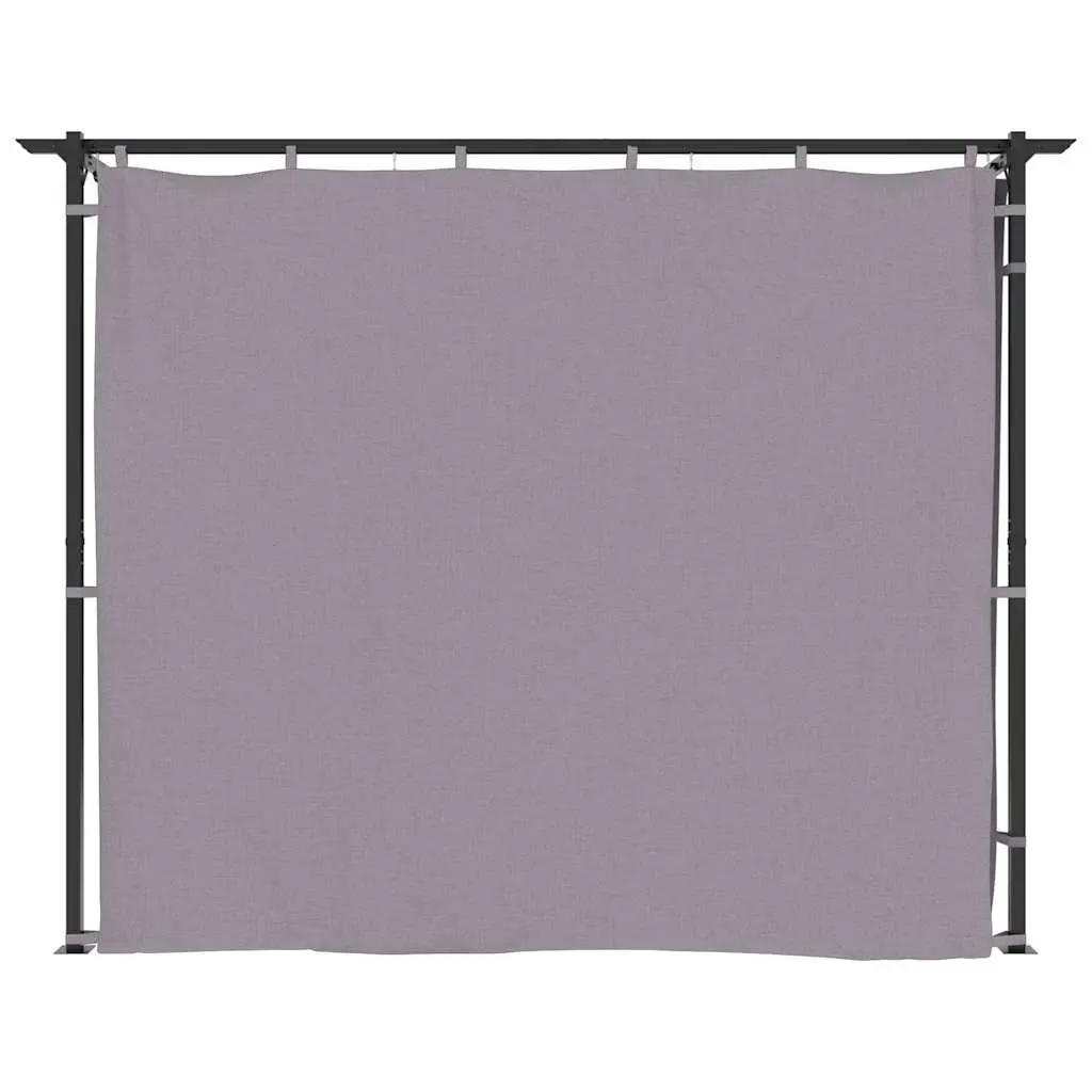 Gazebo with Curtains Outdoor Shelter 3x3 m Shade Structure