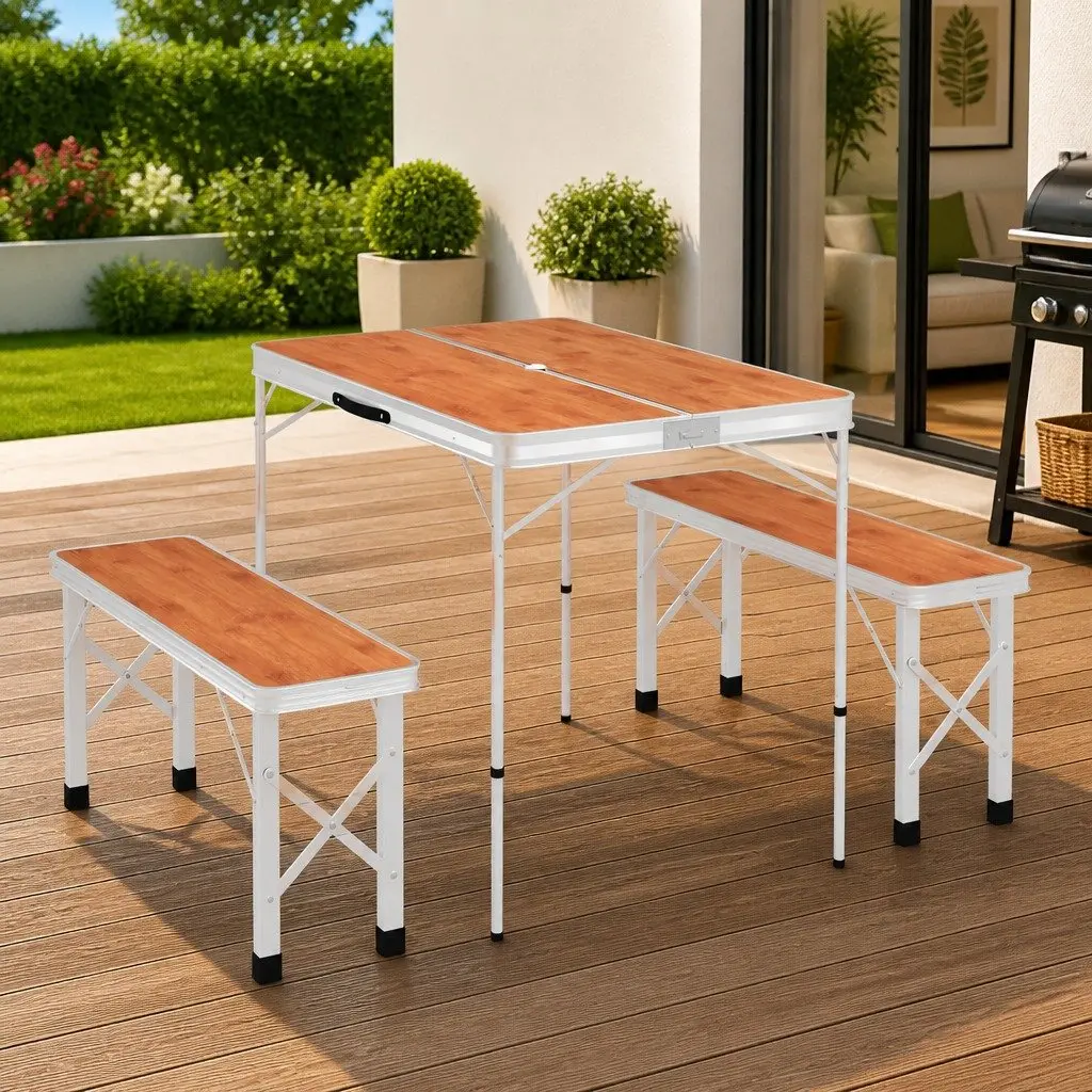 Folding Camping Table Set