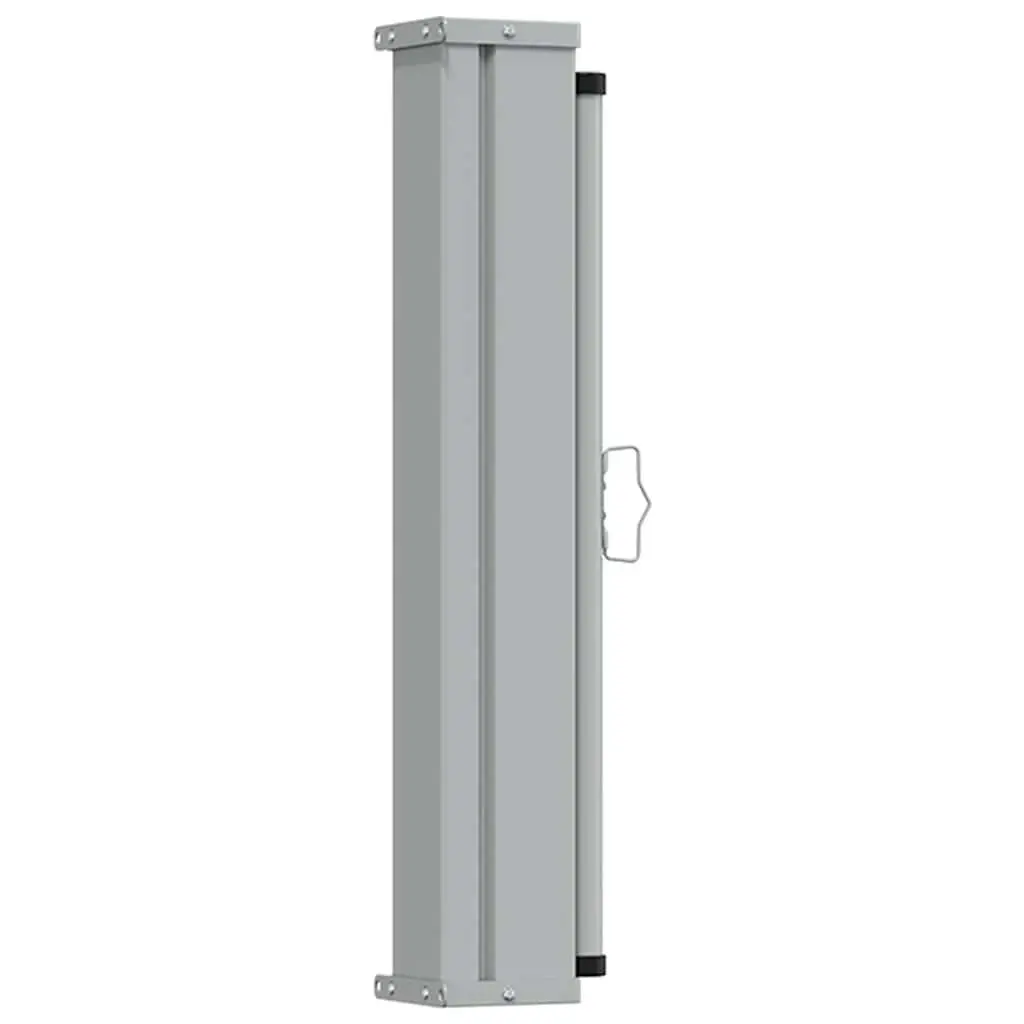 Retractable Side Awning Grey 80x300cm Outdoor Sunshade Privacy Screen