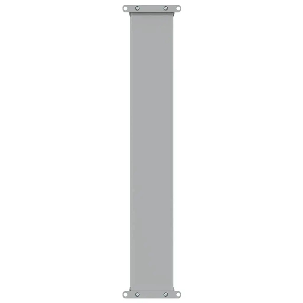 Retractable Side Awning Grey 80x300cm Outdoor Sunshade Privacy Screen